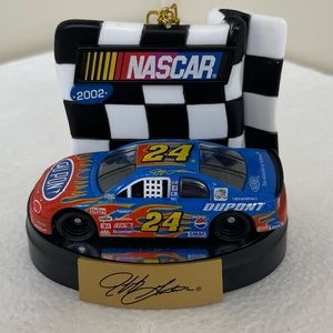 Vintage 2002 Jeff Gordon Commemorative Christmas Ornament
